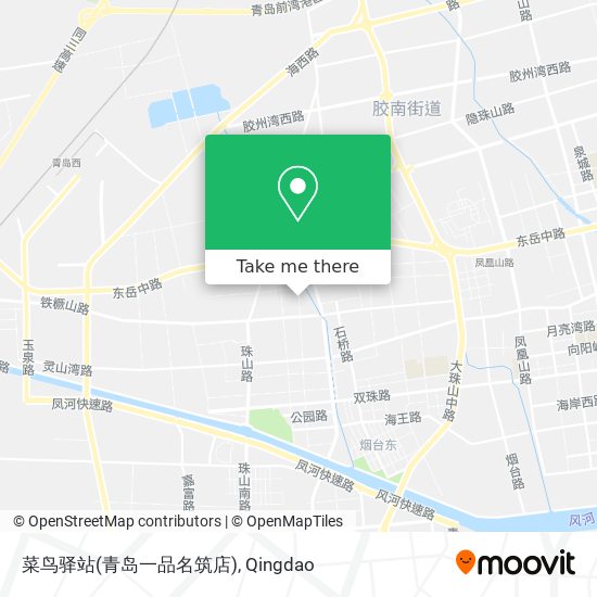 菜鸟驿站(青岛一品名筑店) map