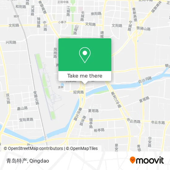 青岛特产 map