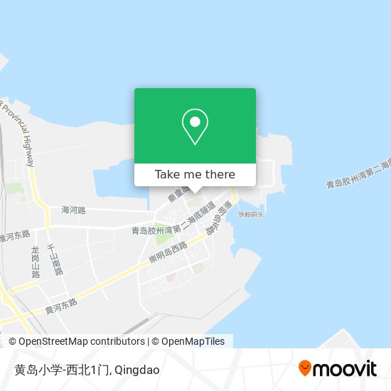 黄岛小学-西北1门 map