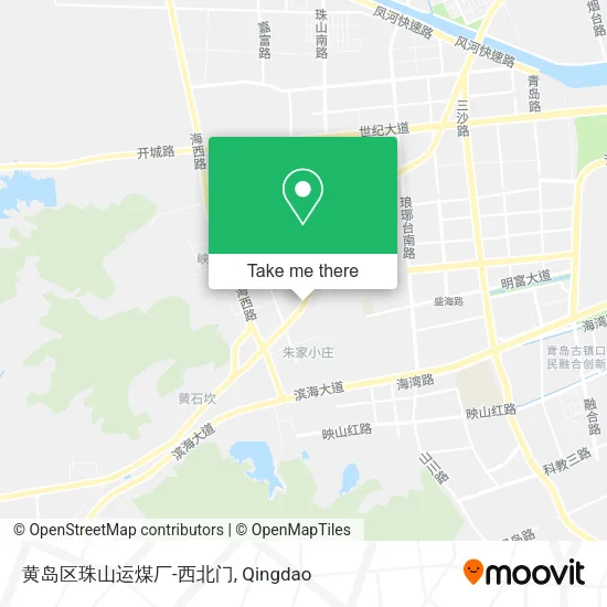 黄岛区珠山运煤厂-西北门 map