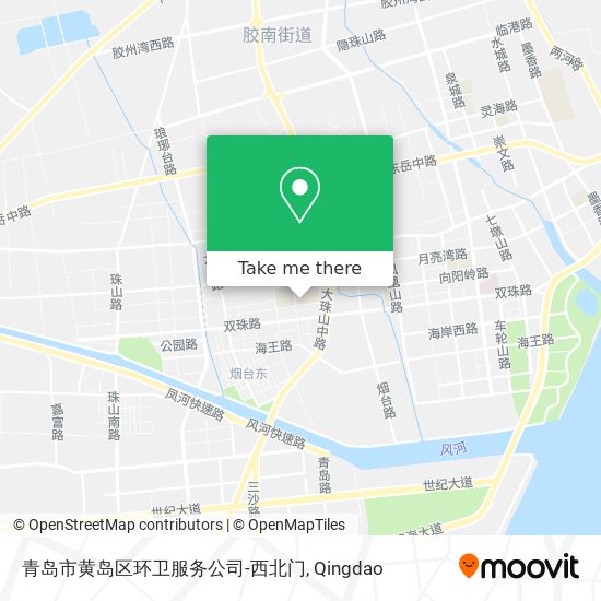 青岛市黄岛区环卫服务公司-西北门 map