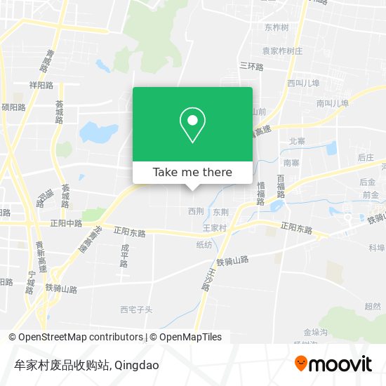 牟家村废品收购站 map