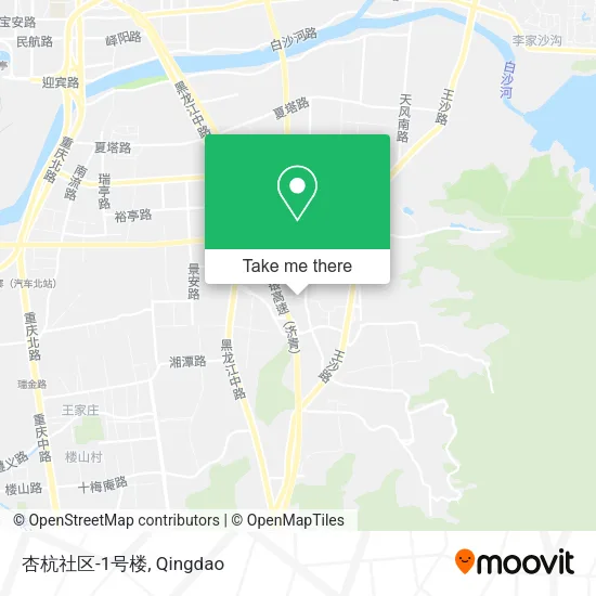 杏杭社区-1号楼 map