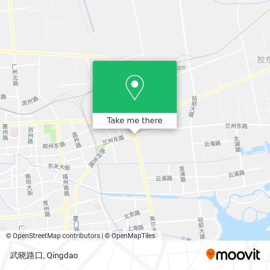 武晓路口 map