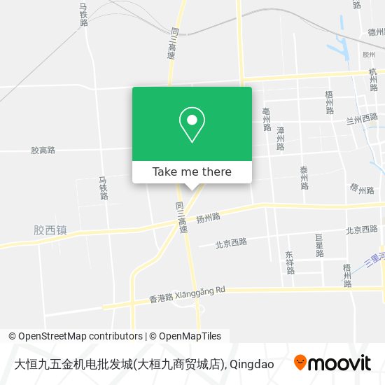 大恒九五金机电批发城(大桓九商贸城店) map