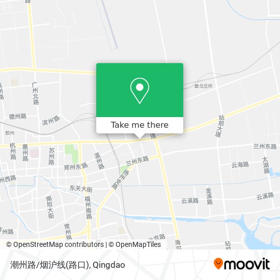 潮州路/烟沪线(路口) map