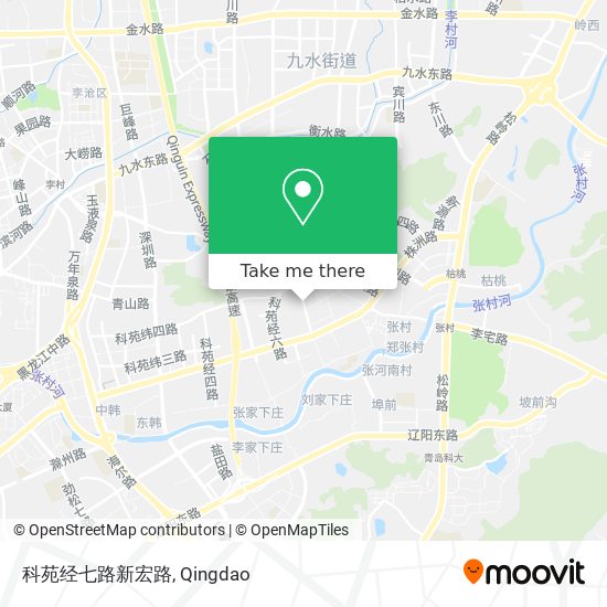科苑经七路新宏路 map
