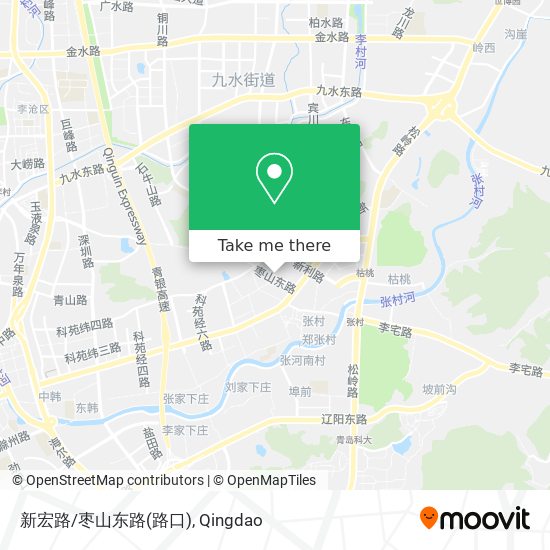 新宏路/枣山东路(路口) map
