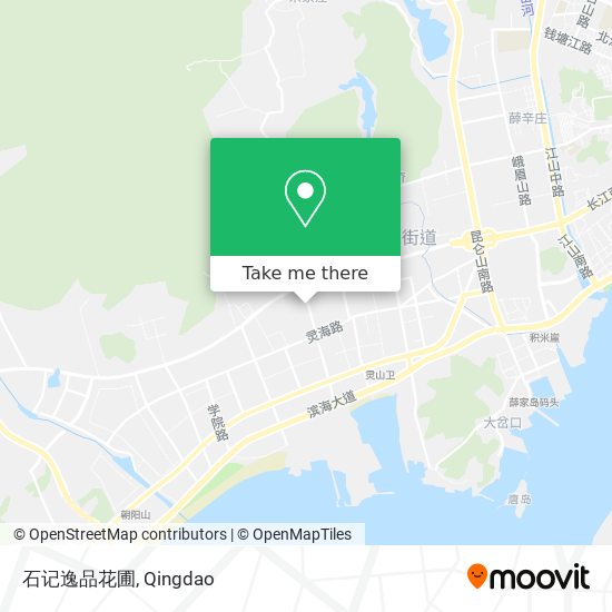石记逸品花圃 map