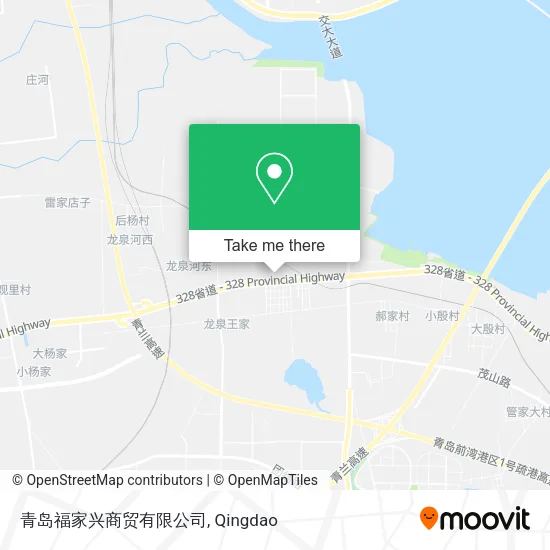 青岛福家兴商贸有限公司 map
