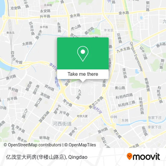 亿茂堂大药房(华楼山路店) map