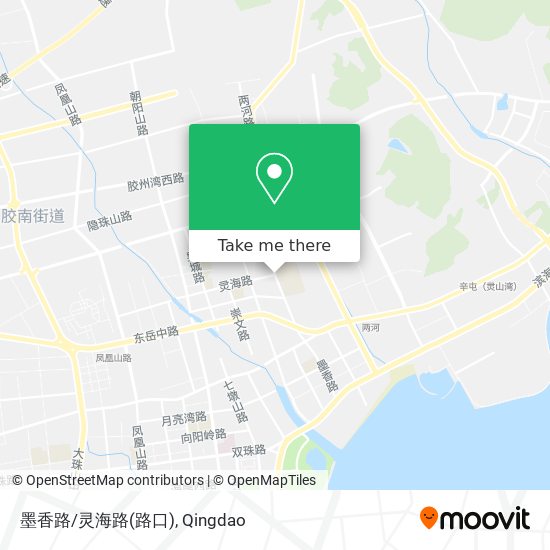 墨香路/灵海路(路口) map