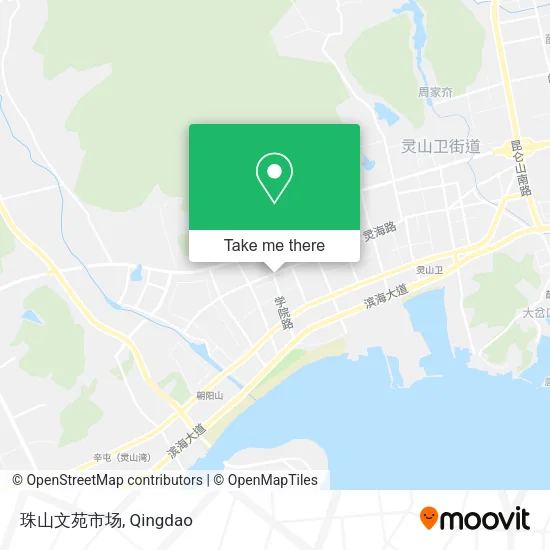 珠山文苑市场 map
