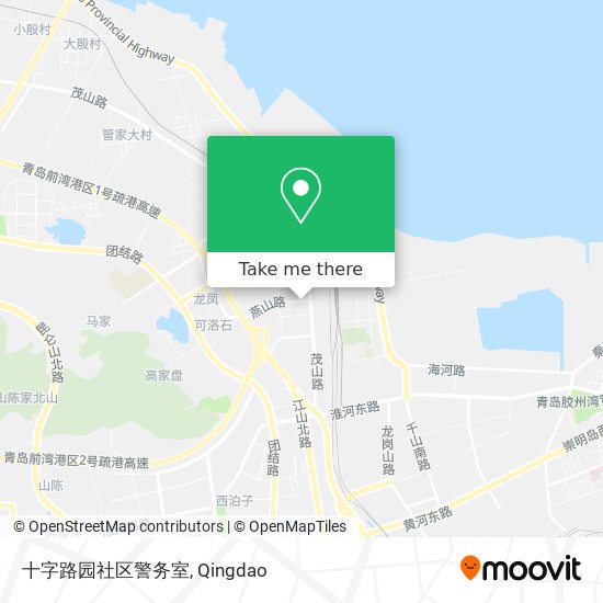 十字路园社区警务室 map