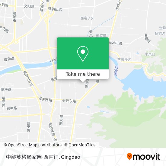 中能英格堡家园-西南门 map