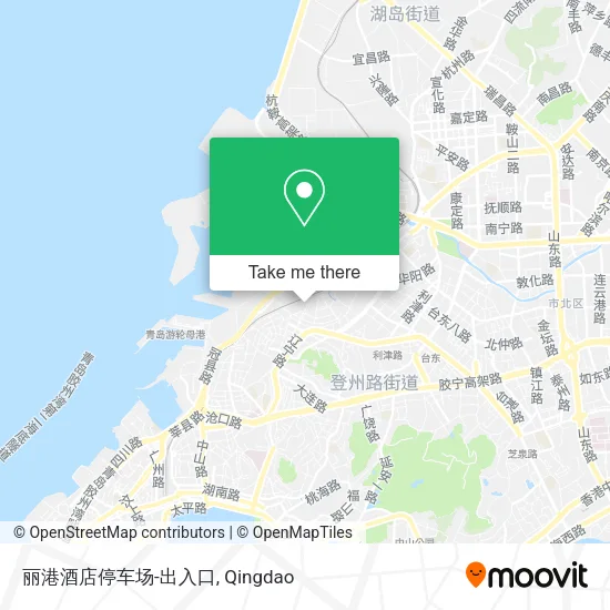 丽港酒店停车场-出入口 map