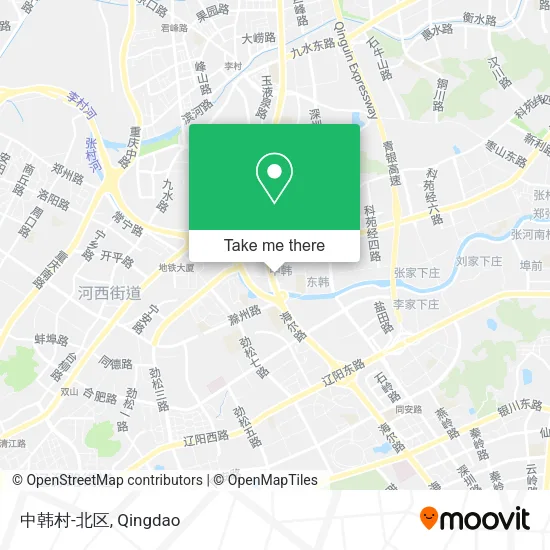 中韩村-北区 map