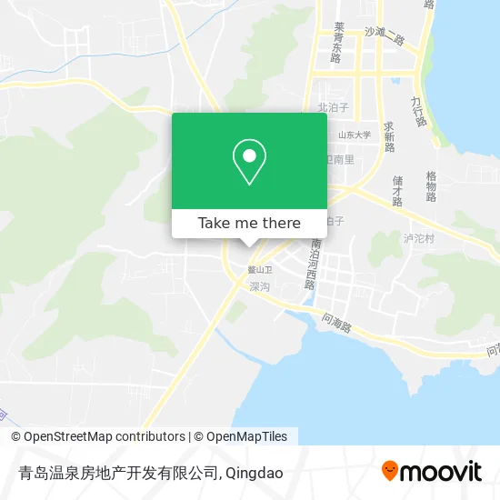 青岛温泉房地产开发有限公司 map