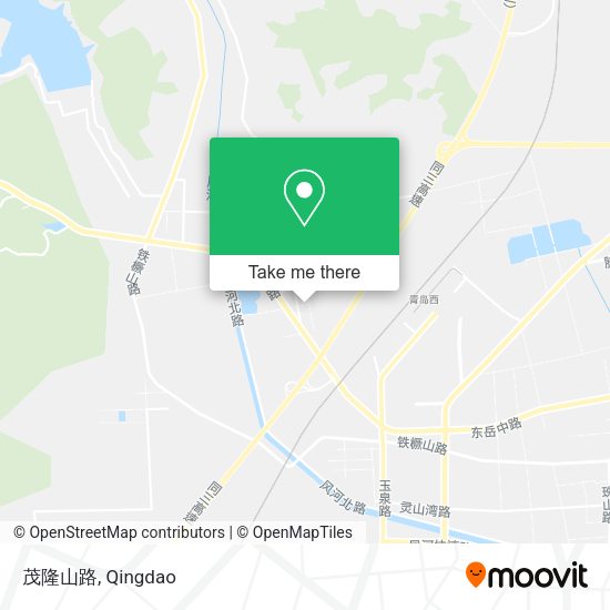 茂隆山路 map