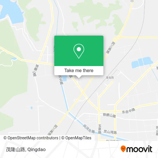 茂隆山路 map