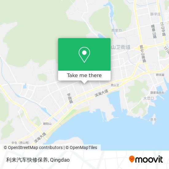 利来汽车快修保养 map