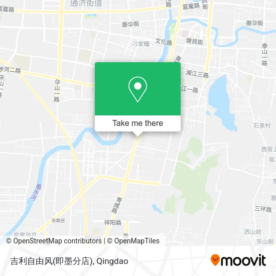 吉利自由风(即墨分店) map