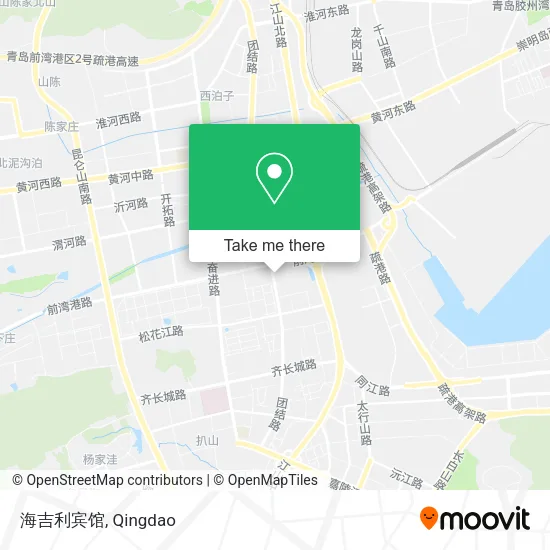 海吉利宾馆 map
