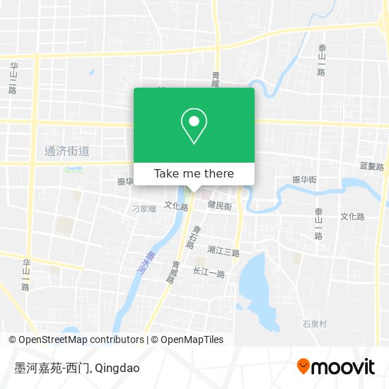 墨河嘉苑-西门 map