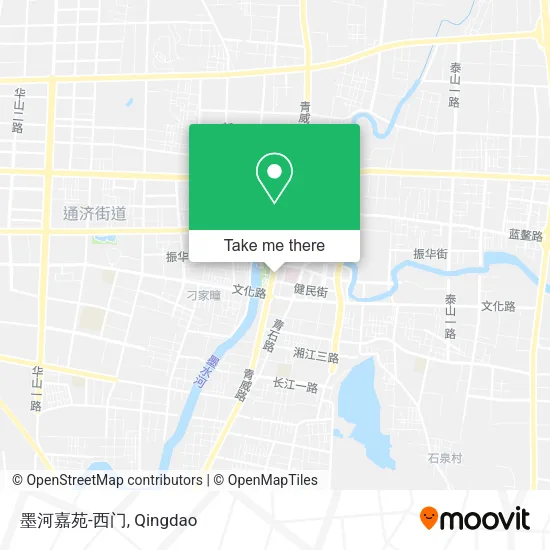 墨河嘉苑-西门 map