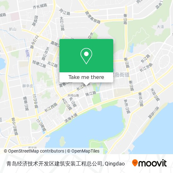青岛经济技术开发区建筑安装工程总公司 map