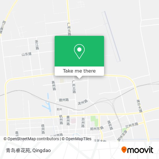 青岛睿花苑 map