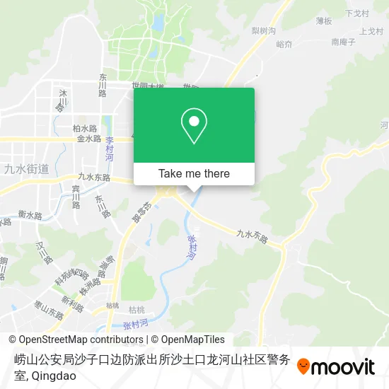 崂山公安局沙子口边防派出所沙土口龙河山社区警务室 map