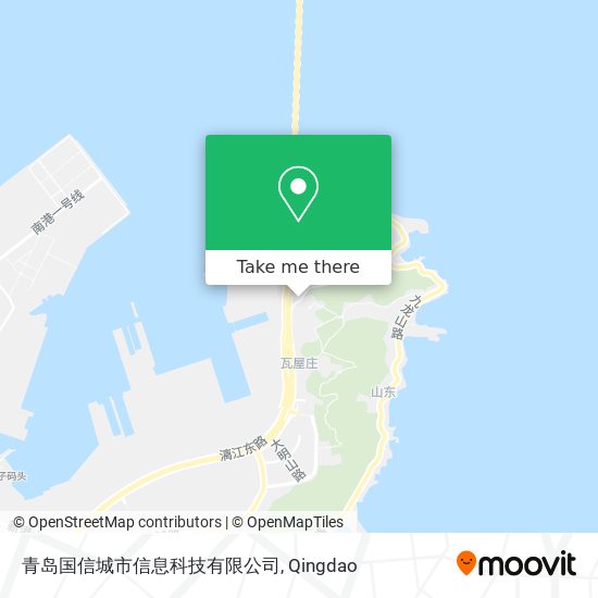 青岛国信城市信息科技有限公司 map