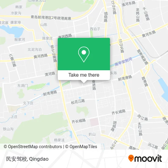 民安驾校 map