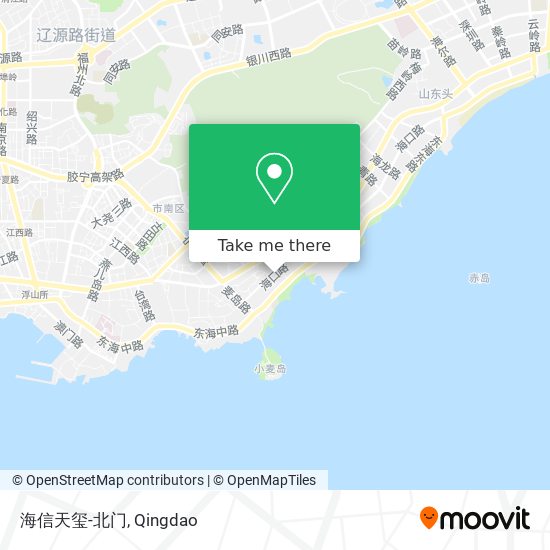 海信天玺-北门 map