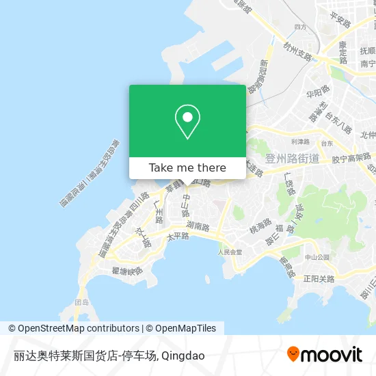 丽达奥特莱斯国货店-停车场 map