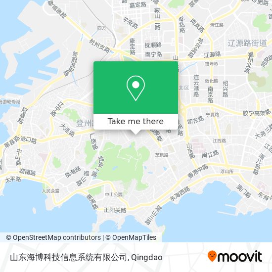 山东海博科技信息系统有限公司 map