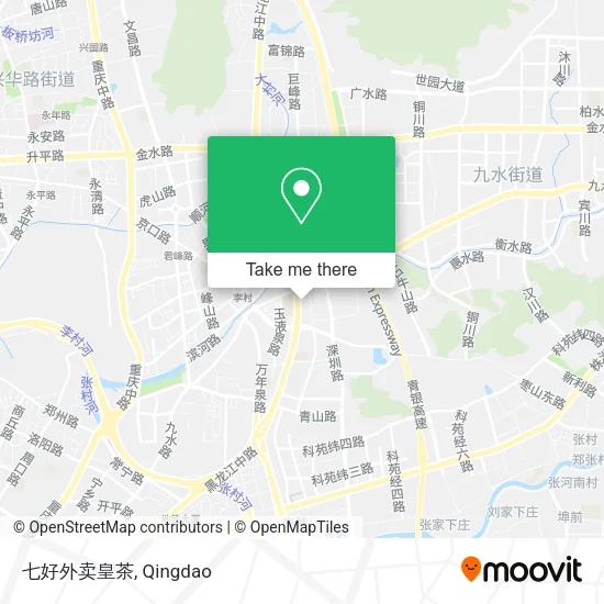 七好外卖皇茶 map