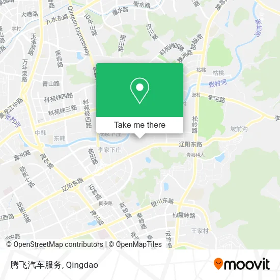 腾飞汽车服务 map
