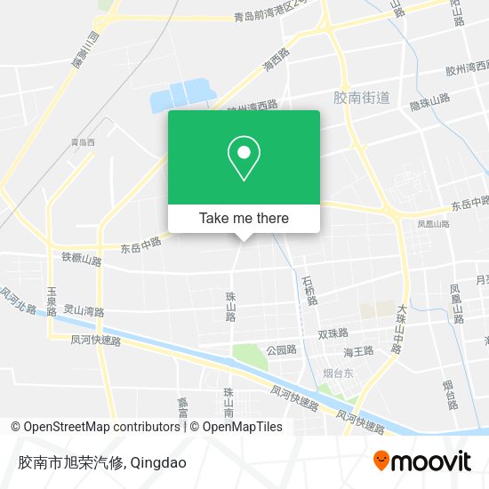 胶南市旭荣汽修 map