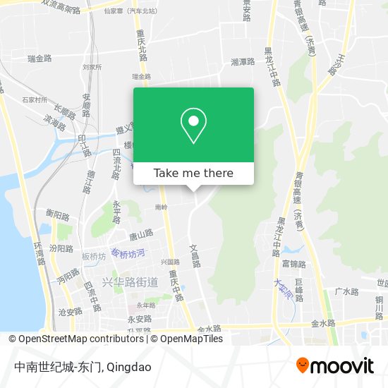 中南世纪城-东门 map