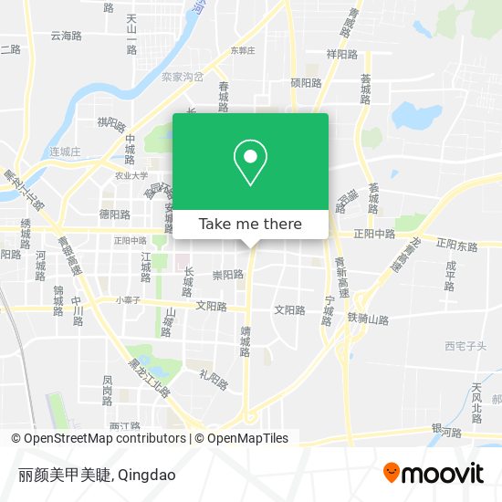 丽颜美甲美睫 map