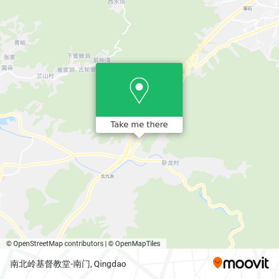 南北岭基督教堂-南门 map