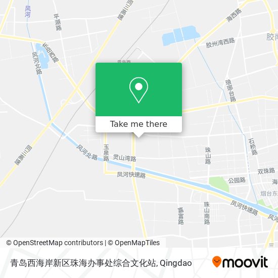 青岛西海岸新区珠海办事处综合文化站 map