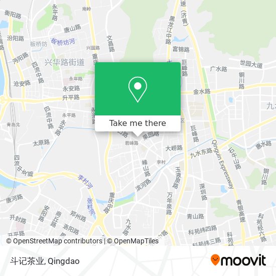 斗记茶业 map