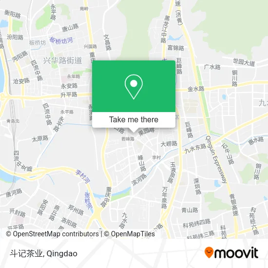 斗记茶业 map