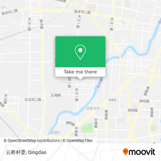 云桥村委 map