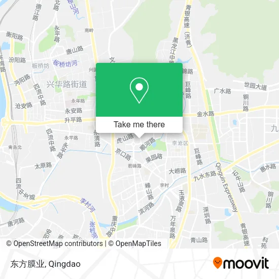 东方膜业 map