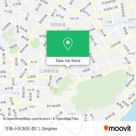 浮新小区东区-西门 map