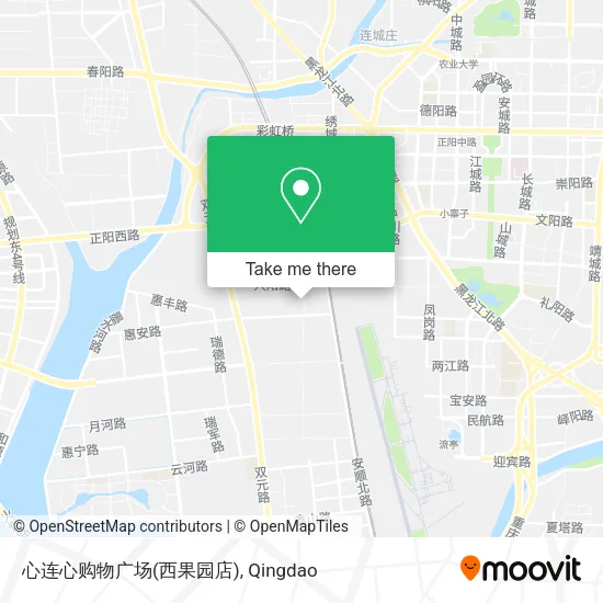 心连心购物广场(西果园店) map